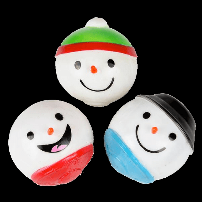 Sticky Splat Snowman Ball- Assorted