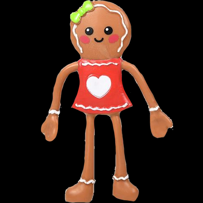 4" Bendable Gingerbread- Female