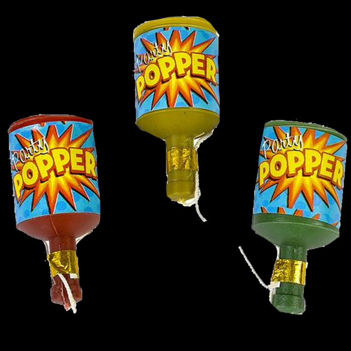 Champagne Poppers- Assorted