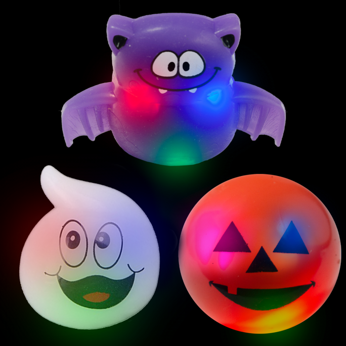 Halloween Ghouls LED Flashing Rings
