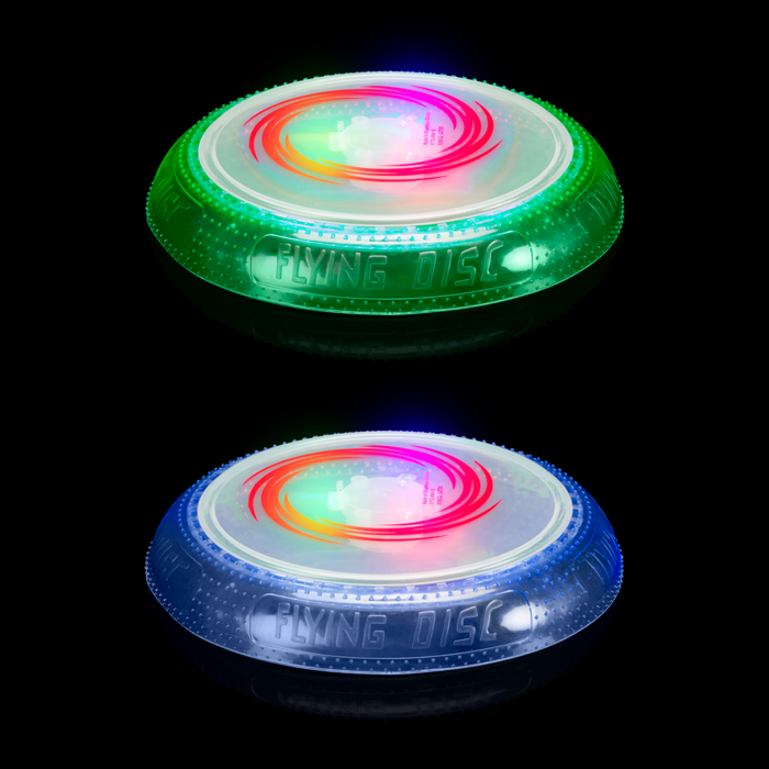 LED Rainbow Flying Disc/Frisbee