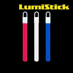 4" Glow Sticks- Red, White & Blue (72 Pack)