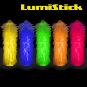 6'' Fuzzy Glow Sticks - 5 Color Mix