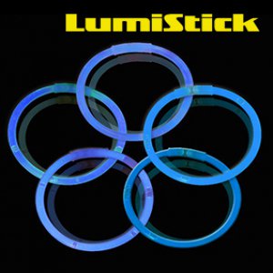 10 Inch Glow Stick Bracelets - Blue