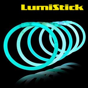 12 inch Jumbo Light Sticks - Aqua
