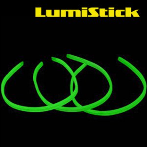 22'' Twister Glowstick Necklaces - Green