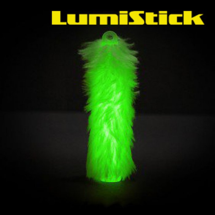 6'' Fuzzy Glow Sticks - Green
