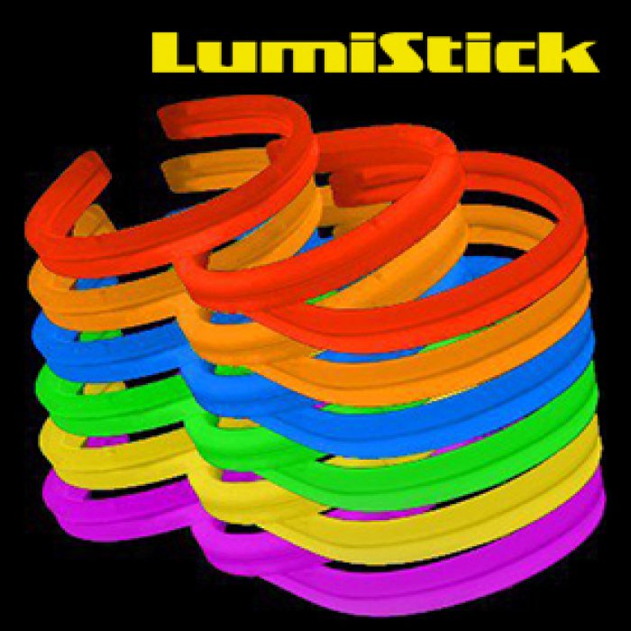 8'' Twister Glowstick Bracelets - Solid Color Mix