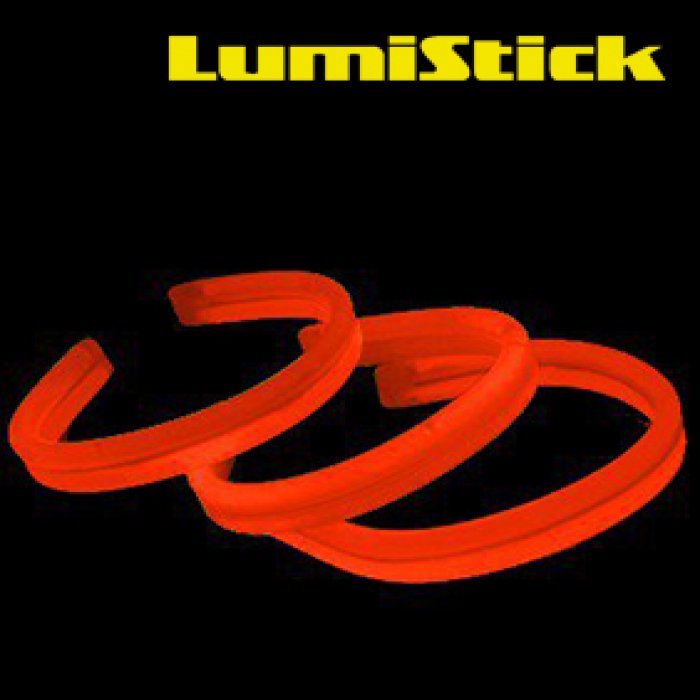 8'' Twister Glowstick Bracelets - Red