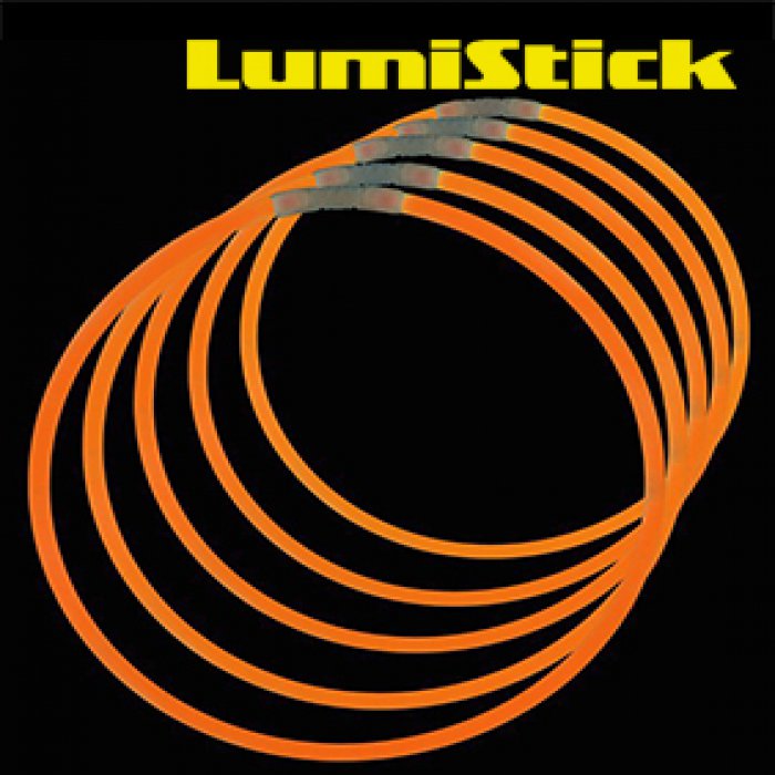 22 Inch Glowstick Necklaces - Orange