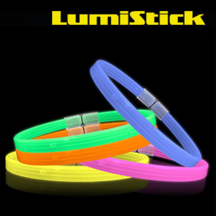 22'' Triple Wide Glowstick Necklaces - Solid Color Mix