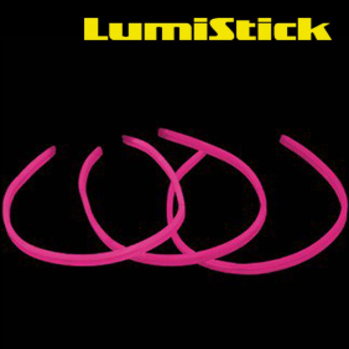 22'' Twister Glowstick Necklaces - Pink