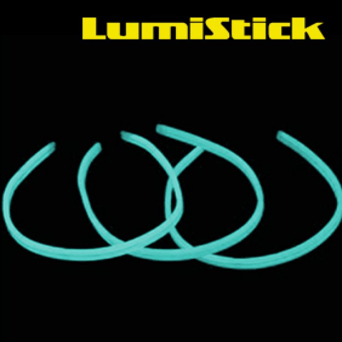 22'' Twister Glowstick Necklaces - Aqua