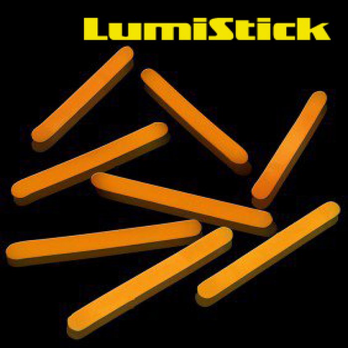 1.5 Inch Orange Mini Glow Sticks - Pack of 50