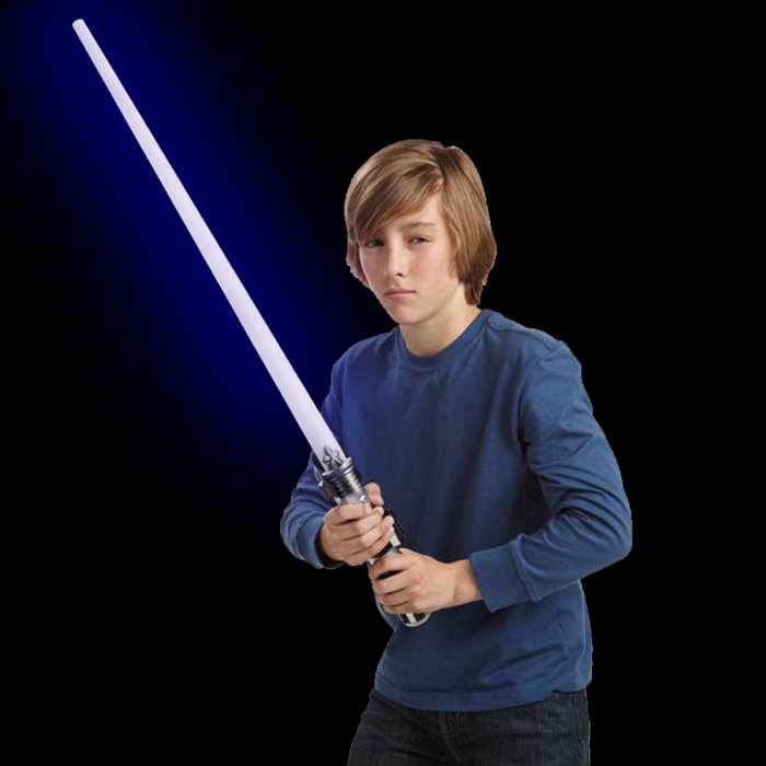 LED Light-Up 28 Inch Magic Sword - Blue