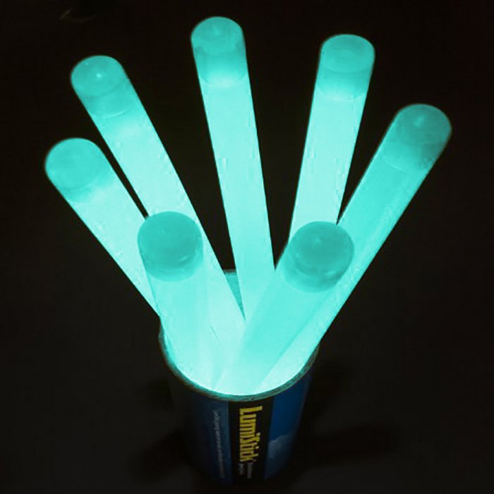 12 Inch Jumbo Light Sticks - Aqua