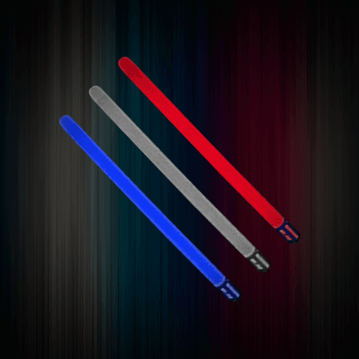 12" Ground Stakes -Red, White & Blue (60 Pack)