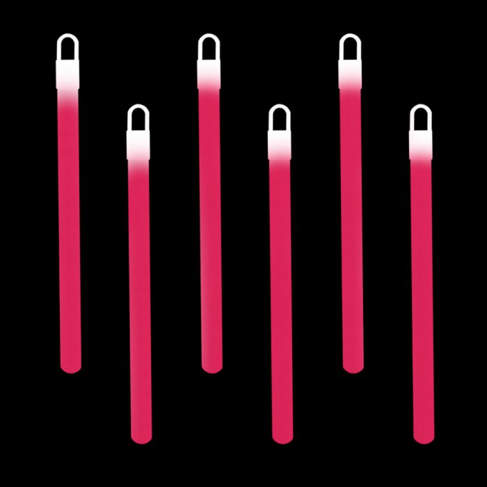 6 Inch Glowsticks - Pink