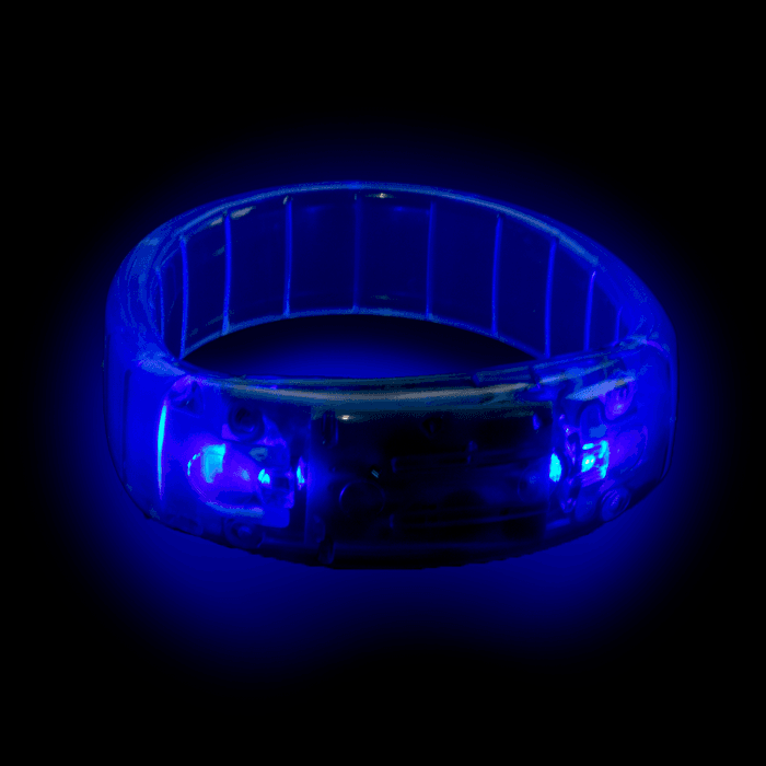 LED Flashing Bracelet - Blue
