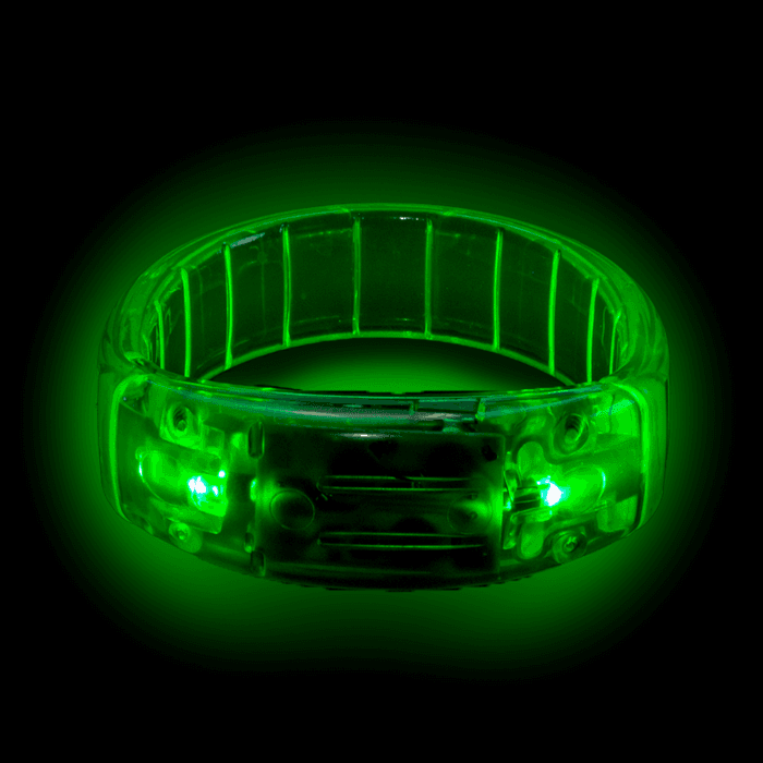 LED Flashing Bracelet - Green