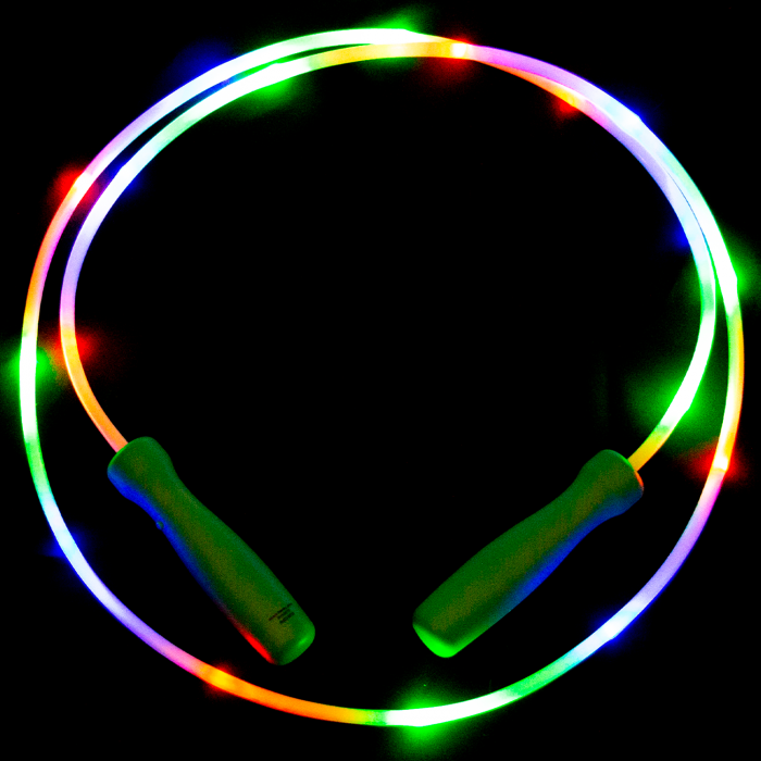 Glow in Dark Jump Rope LED Jumping Rope Light Up Jump Rope