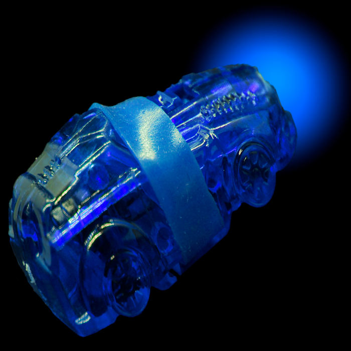 1.75" Light-up Car Finger Lights- Blue