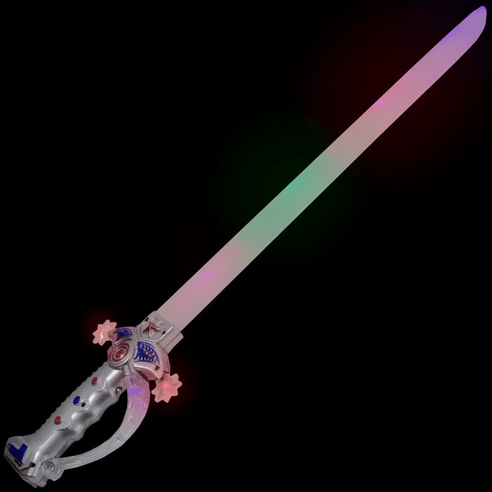 LED Light-up Multicolor Sword