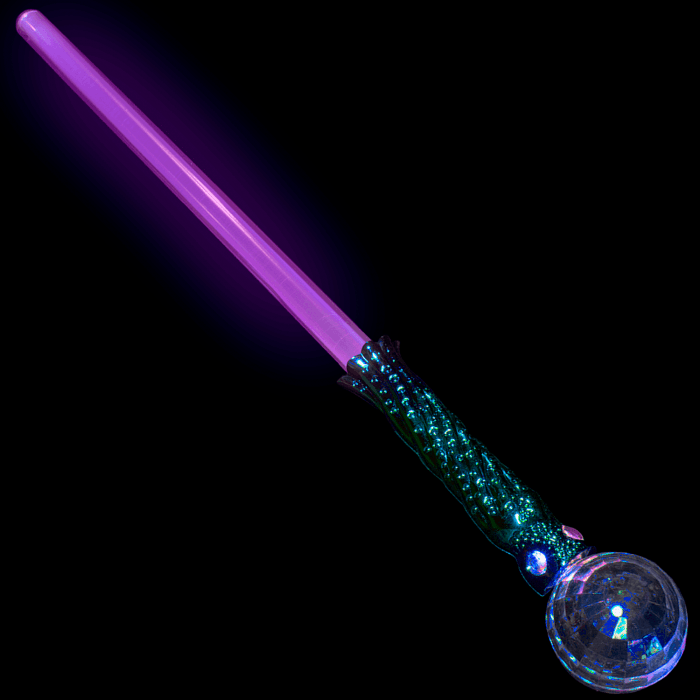 Light-Up Octopus Magic Ball Sword- Teal