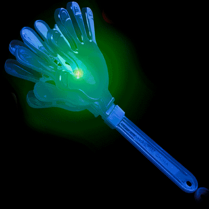 Light-Up Hand Clappers- Blue