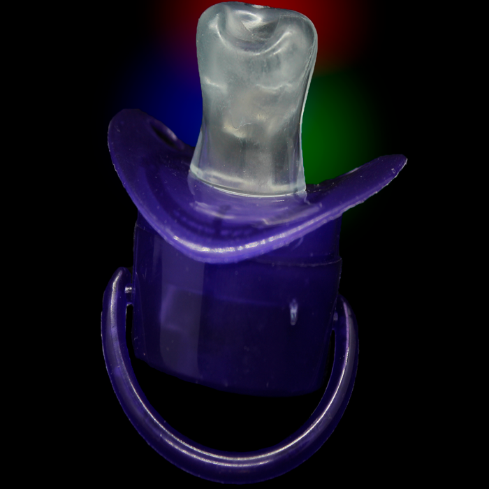 Light-Up Jokes Pacifier- Purple