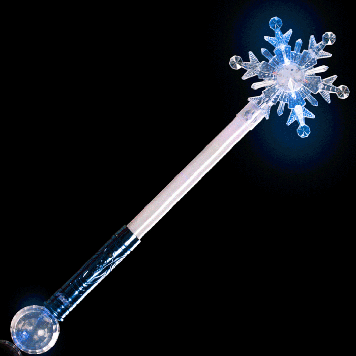 21" Snowflake Magic Ball Wand