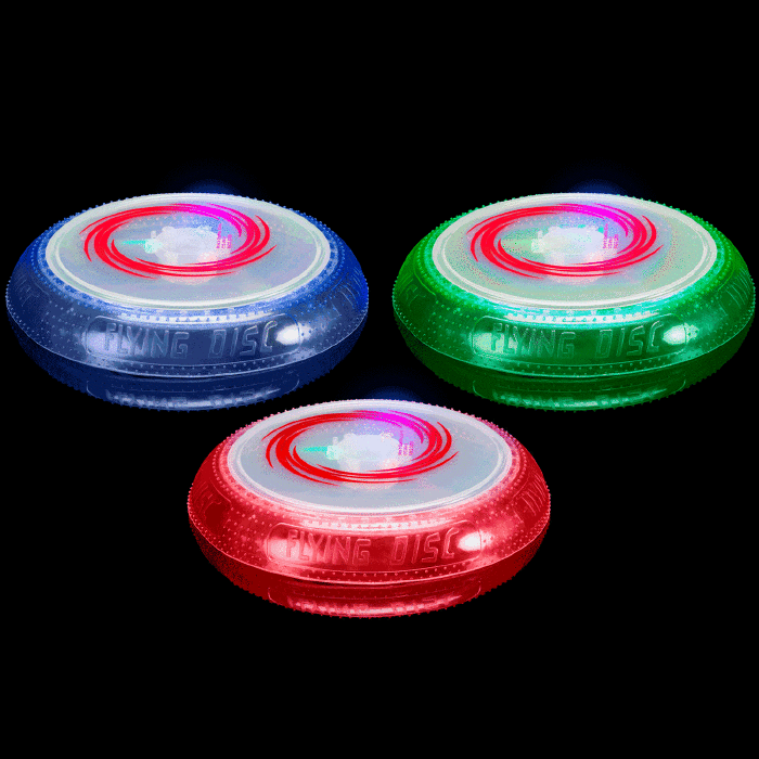 LED Rainbow Flying Disc/Frisbee