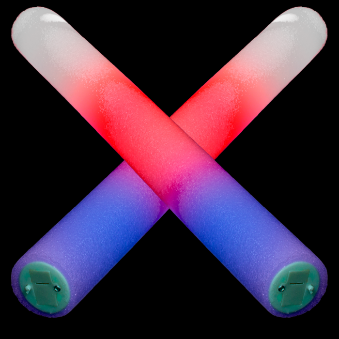 Lumistick LED 10" Light-Up Multi color Flashing Illuminates Pixel Pistol Lot 