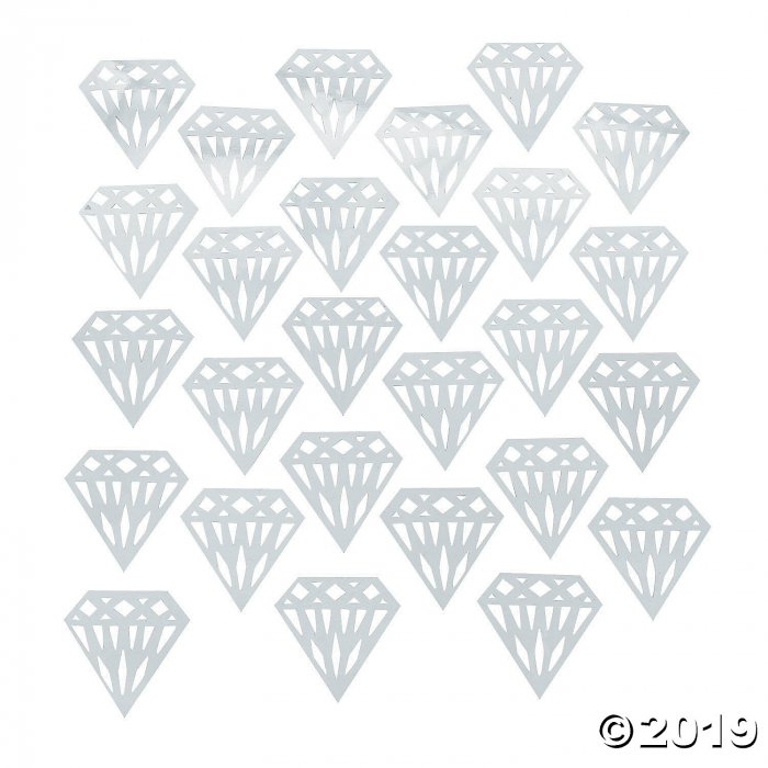 Silver Diamond Confetti (1 Piece(s))