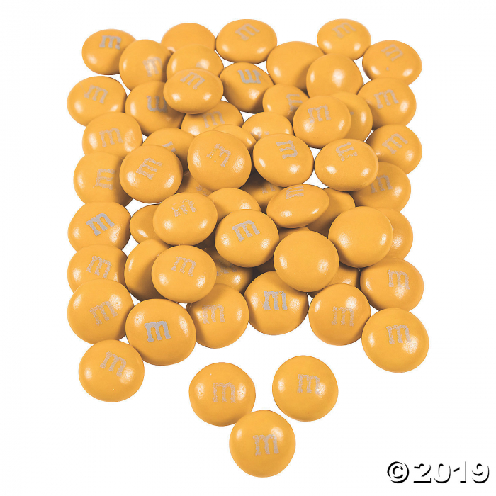 Bulk Gold M&Ms® Chocolate Candies (1000 Piece(s))