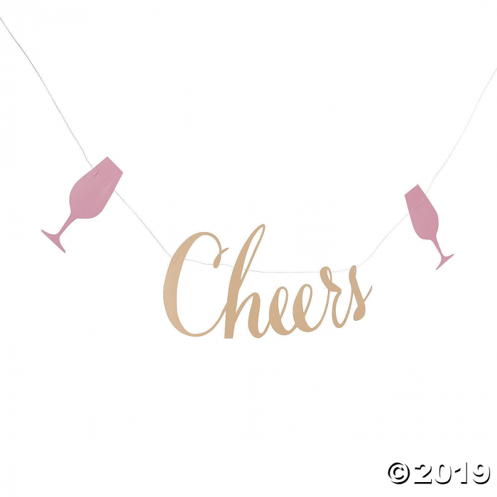 Cheers Cutout Garland (1 Piece(s))
