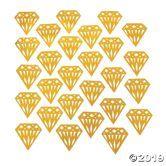 Gold Diamond Confetti (1 Piece(s))