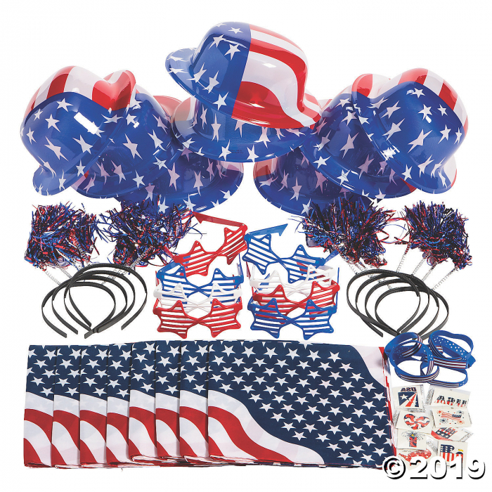 Patriotic Wearables Assortment for 48 (1 Set(s))