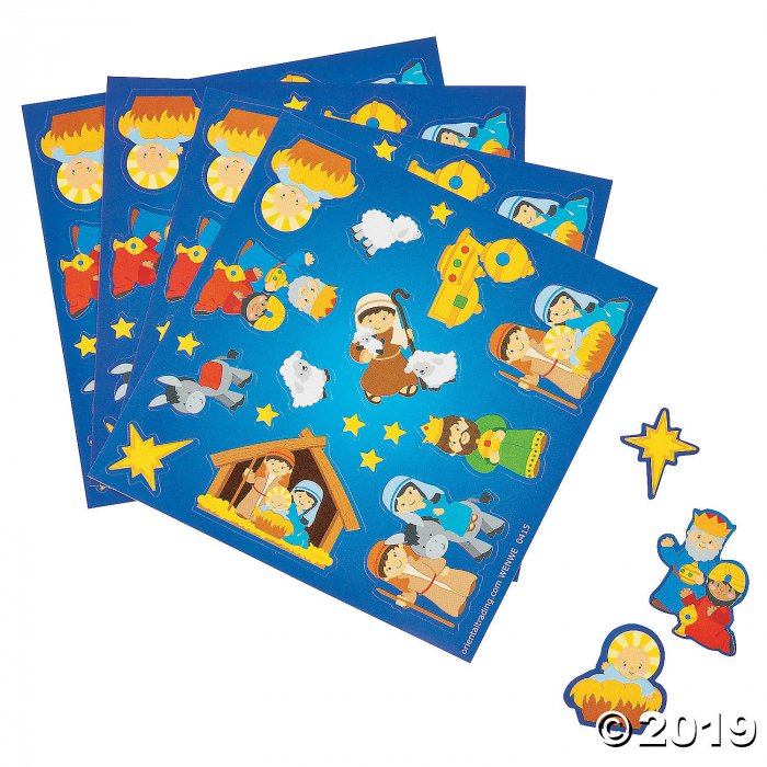Nativity Treat Pack Stickers (50 Sheet(s))