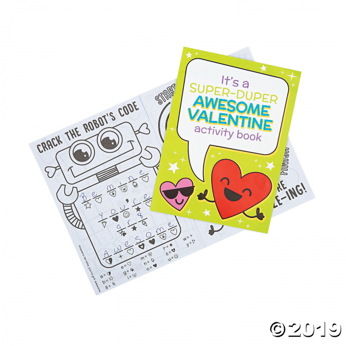 Valentine Activity Books (Per Dozen)