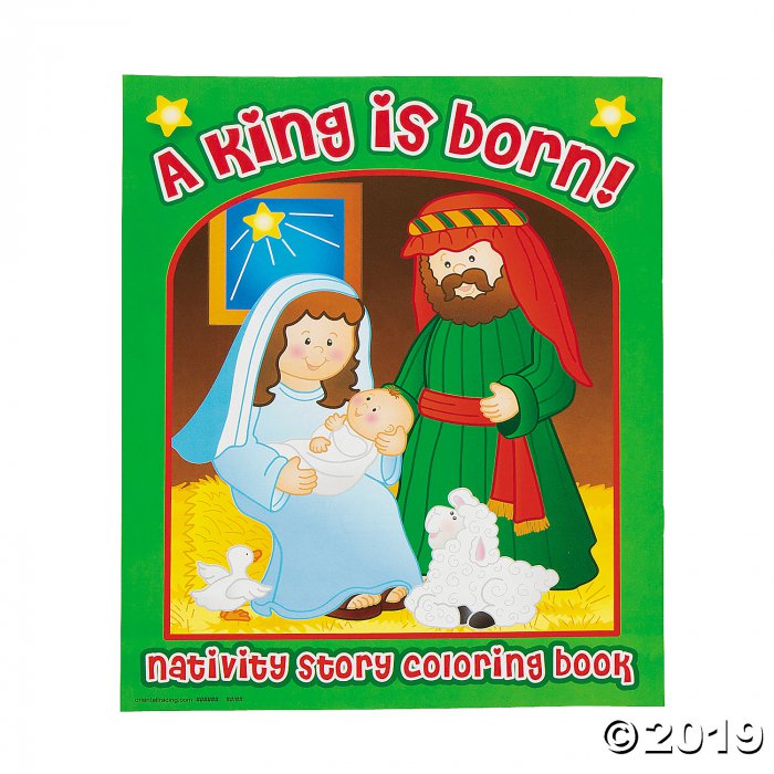 Nativity Story Coloring Books (Per Dozen)