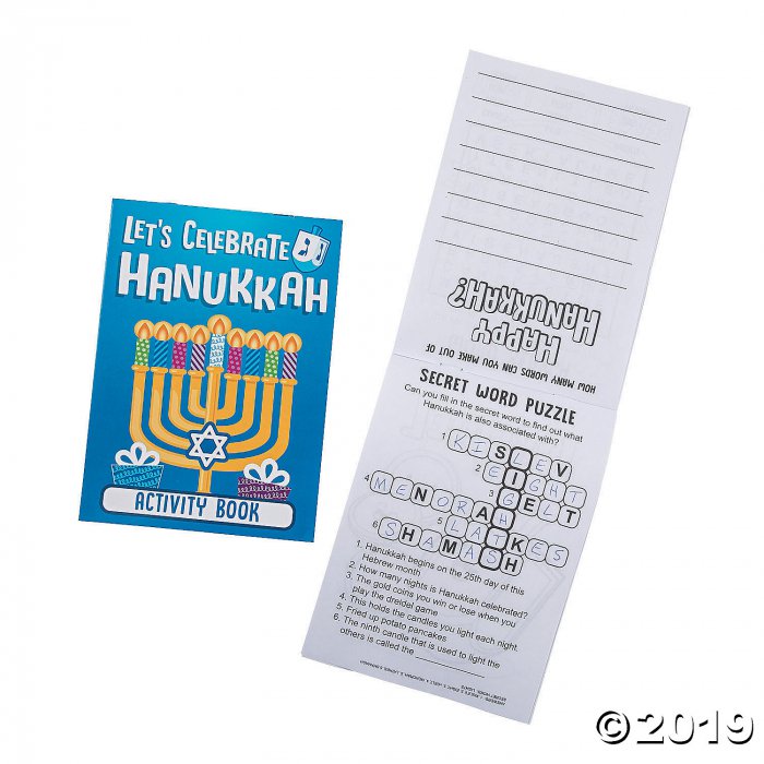 Hanukkah Activity Books (Per Dozen)
