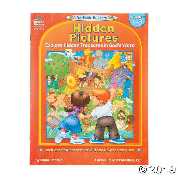 Carson-Dellosa Religious Hidden Pictures Book - Grades 1-3 (1 Piece(s))