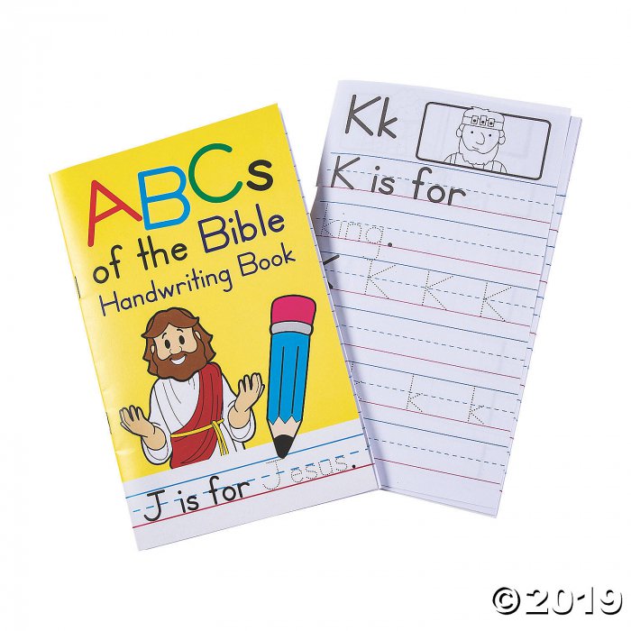 ABCs of the Bible Handwriting Books (Per Dozen)