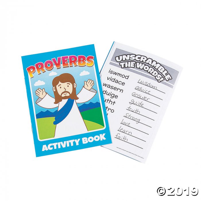 Proverbs Activity Books (Per Dozen)