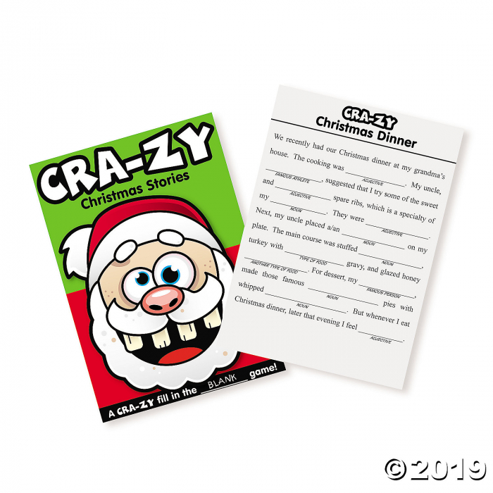 Christmas Crazy Story Activity Books (Per Dozen)