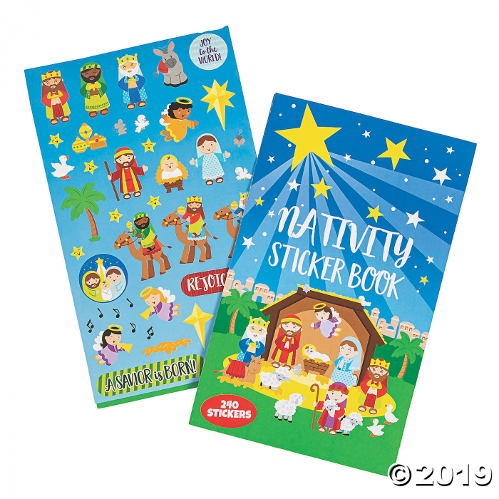 Nativity Books of Stickers (1 Set(s))