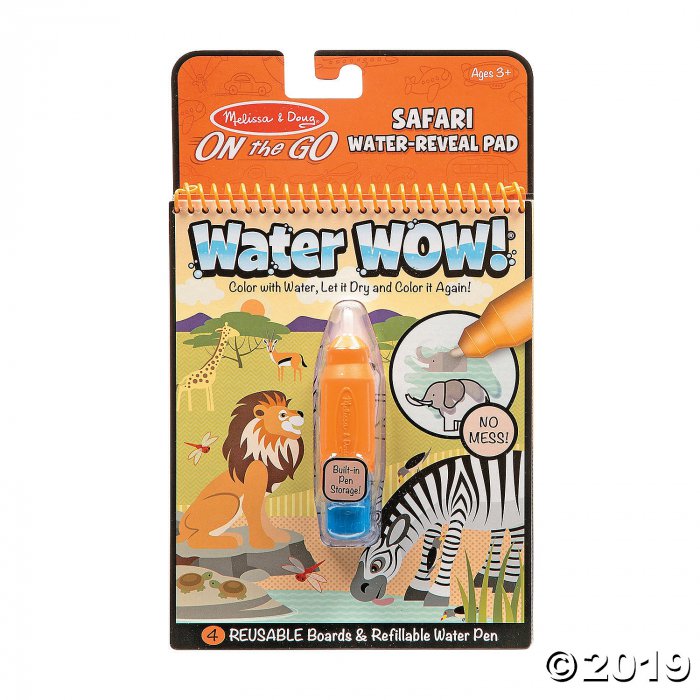 Melissa & Doug® Water Wow! Safari Water Reveal Pad (1 Piece(s))