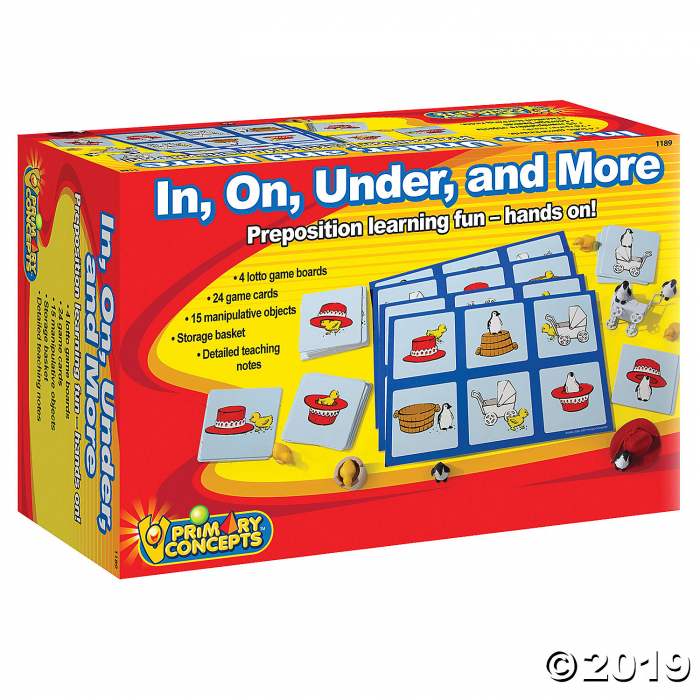 In, On, Under, and More - Preposition Activity Kit (1 Piece(s)) In, On, Under, and More - Preposition Activity Kit (1 Piece(s))
