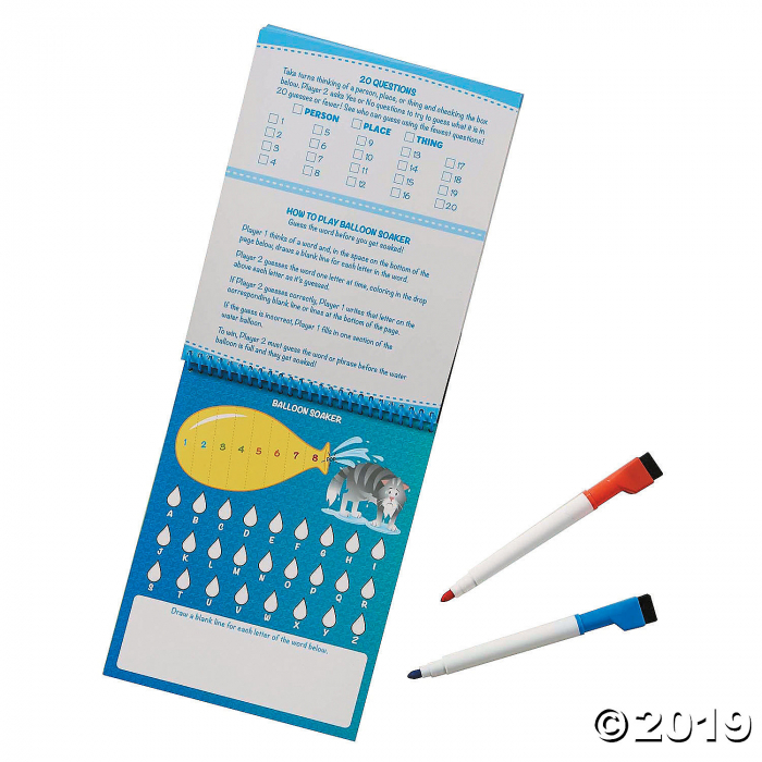 Melissa & Doug® Write-On/Wipe-Off Activity Games Pad (1 Piece(s))